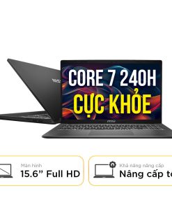 [New 100%] Laptop MSI Modern 15 H C2RMG 287VN - Intel Core 7 240H | 16GB | 1TB | 15.6 Inch Full HD
